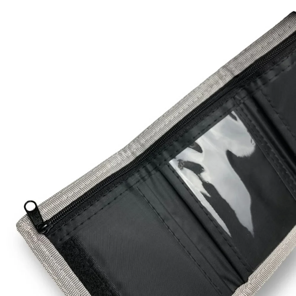 100 Dollar Bill Printed Trifold Wallet